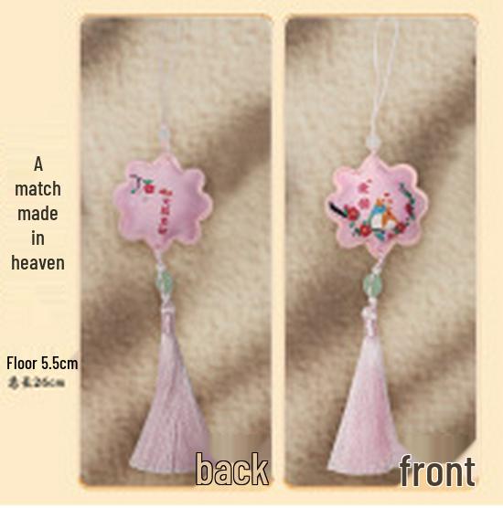 Dragon Boat Festival Hanfu Silk Embroidery Kite Sachet Pendant – Cultural Gift