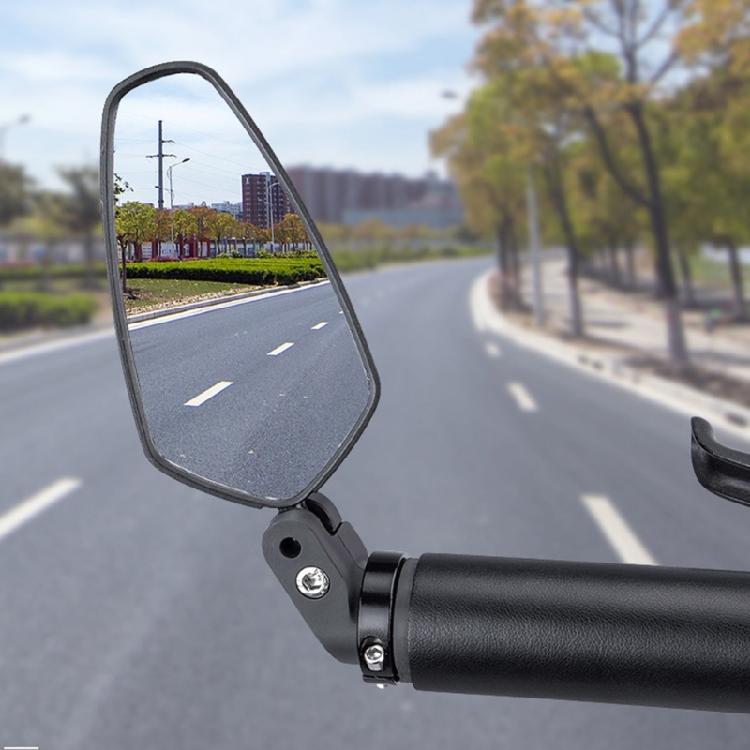 Long Handle Bicycles Mirroring Revolving Safety 360 Degree Rearview Mirroring for Versatiles Cycling Conditions