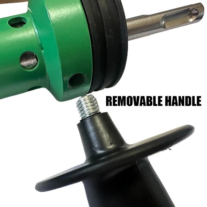 SDS Plus Deburring Tool, Needle Deslagger with Detachable Handle – Efficient Rust Removal and Edge Finishing Tool Kit