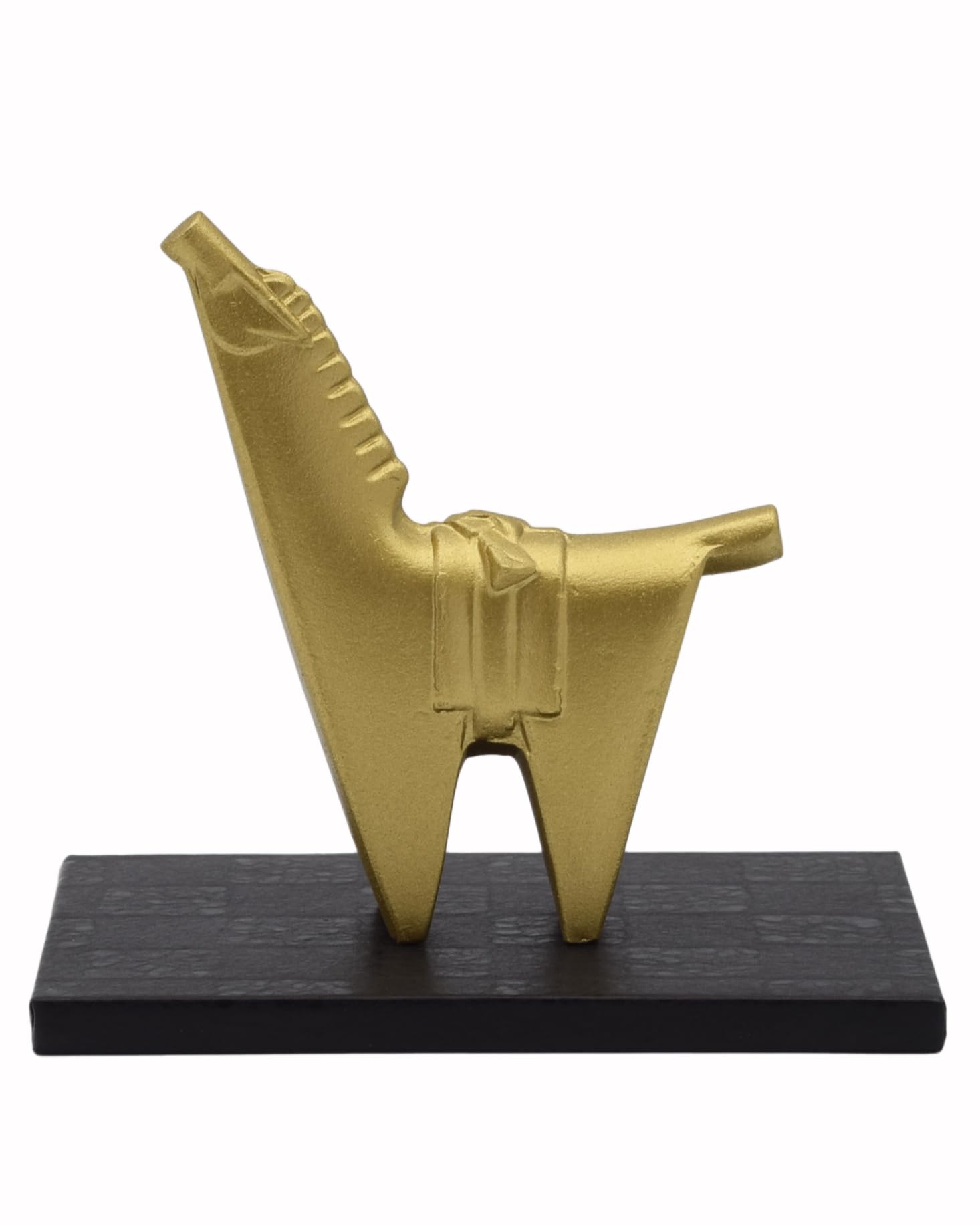 Gin-ga-do Lucky Charm Twelve Zodiac Animal Figurine - Horse (Uma) - Metal - Twelve Zodiac Animal Figurine - Brings Good Fortune, Auspicious, Feng Shui