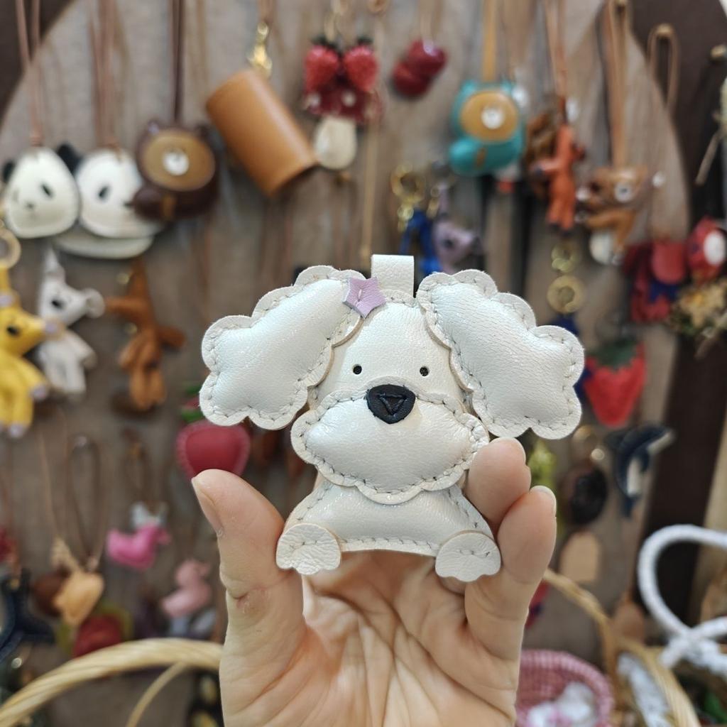 Soft Leather Ragdoll Cat Doll Keychain Pendant Hanging Bag Accessories Decoration Couple Doll Cute Gift Holiday Bag Pendant