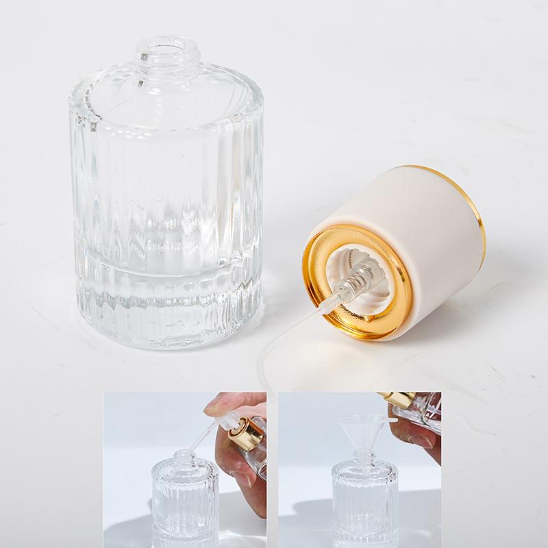 30/50Ml Refillable Perfume Glass Bottles  Atomizer Essential Oil Spray
