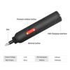 Electric Screwdriver Set Small Electric Drill Rechargeable Automatic Screwdriver for Electronics Camera Laptop PC