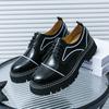 Factory Direct Sales Foreign Trade New Men's Leather Shoes Casual Dress Single Shoes Men's Live Broadcast Supply Men's Shoes