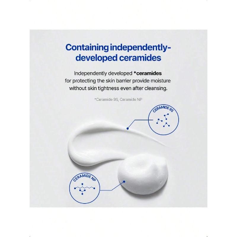 Real Barrier Cream Cleansing Foam 120ml| Skin Barrier Face Wash | Sulfate-Free Amino Acid Moisturizing Face Cleanser | Ceramide Korean Facial Wash