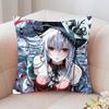 Skadi Animated Game AArknights Pillow Case Fashion Square Pillowcase Bedroom Sofa Room Ins Decoration Leisure
