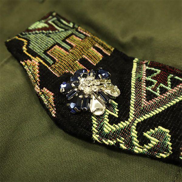 Replay Langarm Hemdjacke XS khaki Herren Gebraucht