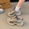 Platform dad shoes spring new heightening casual sports shoes show feet