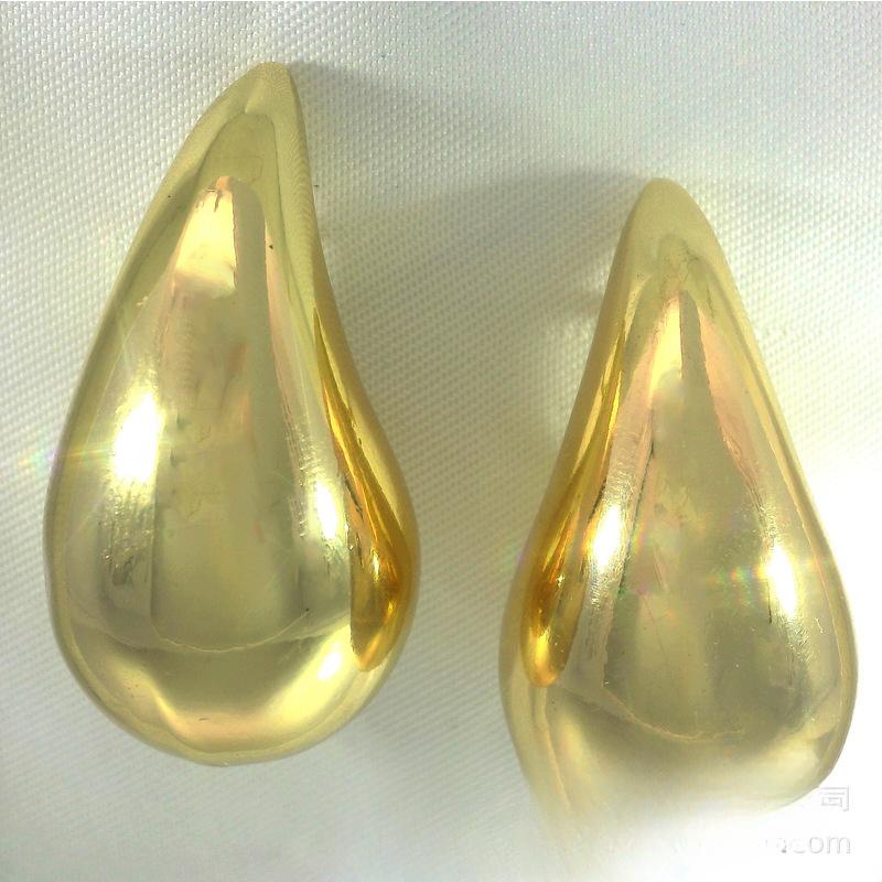 

1 шт. французские серьги-капли в форме фасоли, женские серьги-капли, нишевые серьги высокого класса для холодного ветра, взрывные серьги