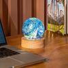 NEW Colorful Glass Crystal Ball Decorative Pieces for Home Tabletop Emitting Light Creative Gift for Celebration