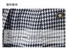 Classic Thousand Bird Grid Small Fragrant Short Coat