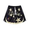 Large Mesh Pikachu Quick-Dry Basketball Shorts - Above Knee, Four-Point Sports Design