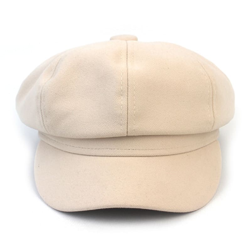 Universal chemistry Vintage Wool Ivory Newsboy Cap