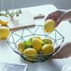 Metal Wire Fruit Bowl, Iron Arts Fruit Storage Baskets for Kitchen Counter, Countertop, Home Decor, Table Centerpiece Decorative