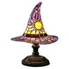 Witch Hat Table Lamp Resin Night Light Table Lamp Bedsides Decorative Lamp for Kid Room Bedroom Decoration