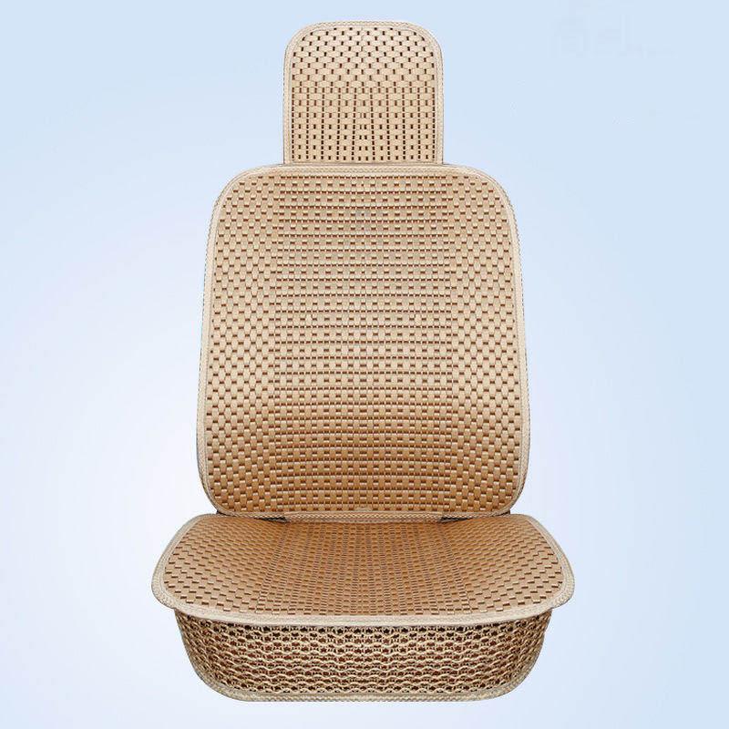 Car Cushion Summer Cool Cushion Five-seat Ice Silk Cushion Seat Cover Car Full Four Seasons Cushion Soft Fart Cushion