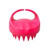 Portable Silicone Shampoo Brush Handheld Round Soft Scalp Massage Brush Bath Massage Brush Hair Shower Brush Comb Hair Care Gift