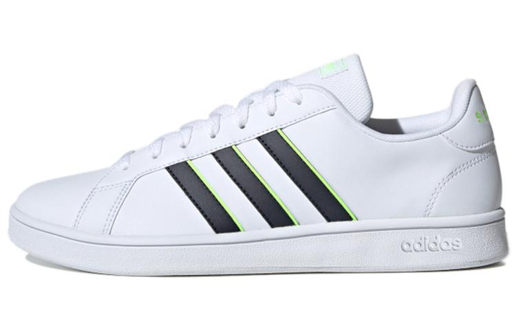 Adidas Neo Grand Court Base  White Black Green  FV8472 42