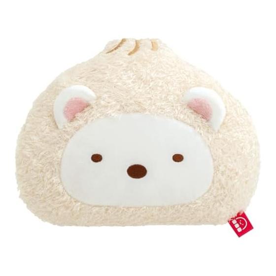 San-X Sumikkogurashi Wakuwaku Tapioka Convenience Store Plush Polar Bear (Nikuman) MO86901 H160 x W210 x D70mm