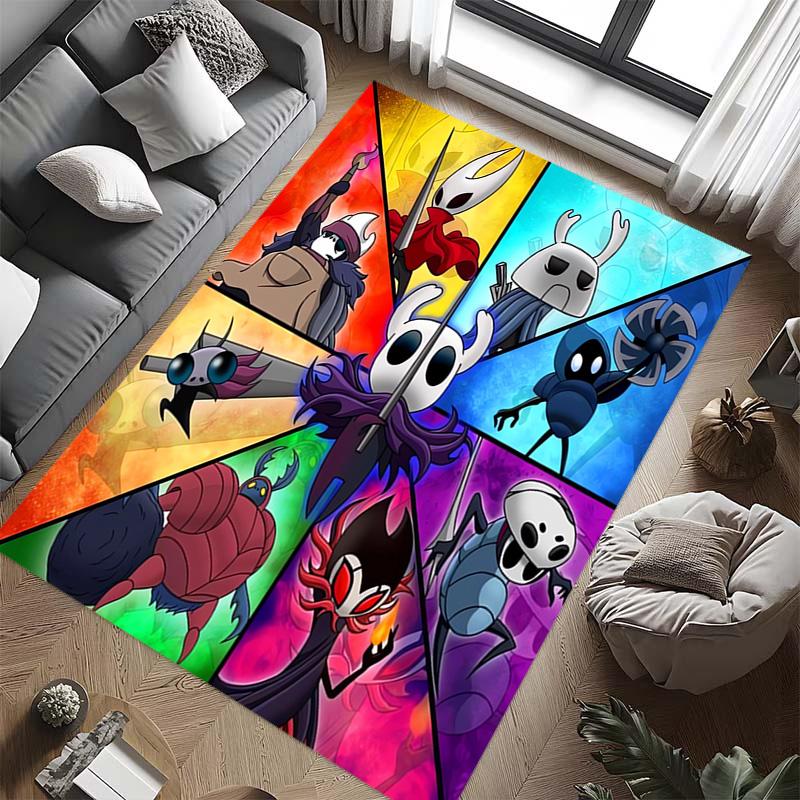 Light Darkness Clash Carpet Floor Mats Living Room and Bedroom Mats Art Bathroom Mat Office Chair Cushion