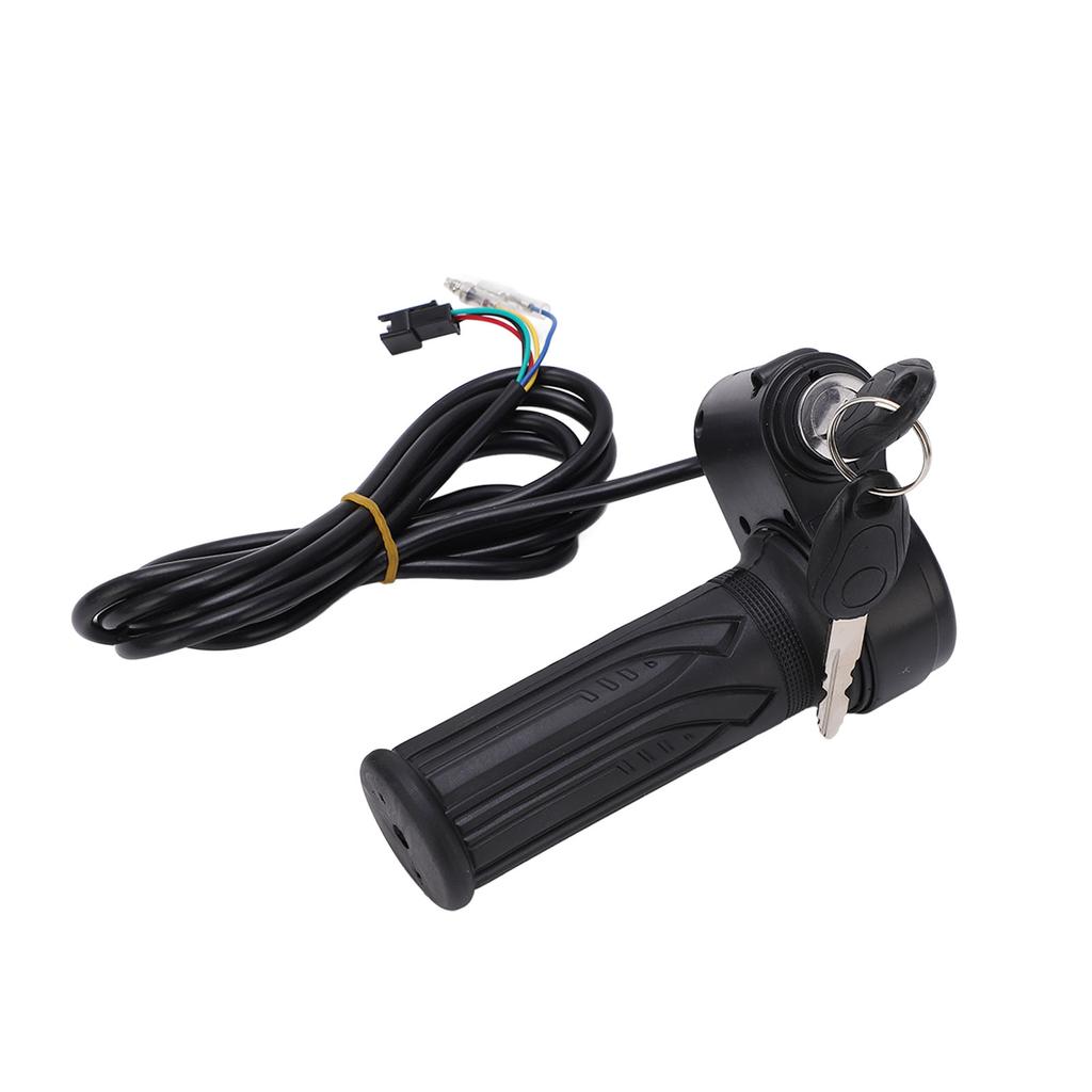 Electric Scooter Throttle Handle Grip No Display Big Knife Lock Twist Throttle Grips for Electric