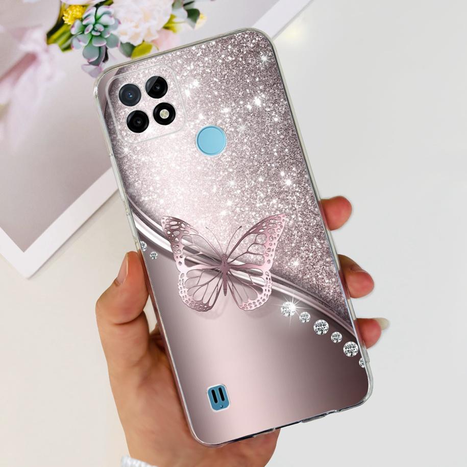 For Realme C21Y Case Realme C21 Phone Case 2023 New Printed Soft Back Cover For Realme C25 C25S C25Y RealmeC21Y Shockproof Coque