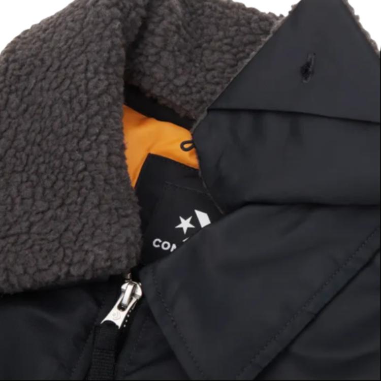 New Converse Jackets Coats Men's Black 10026921-A03