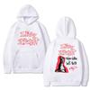 Felpe con cappuccio da uomo con stampa grafica a lettere Felpe da donna Harajuku Ampi Casual Pullover da uomo