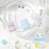 Crystal 3D Puffy Stickers for Kids Sparkling Cartoon Sweet Jelly Decals for DIY Decor Phone Case Scrapbook Journaling Sticker