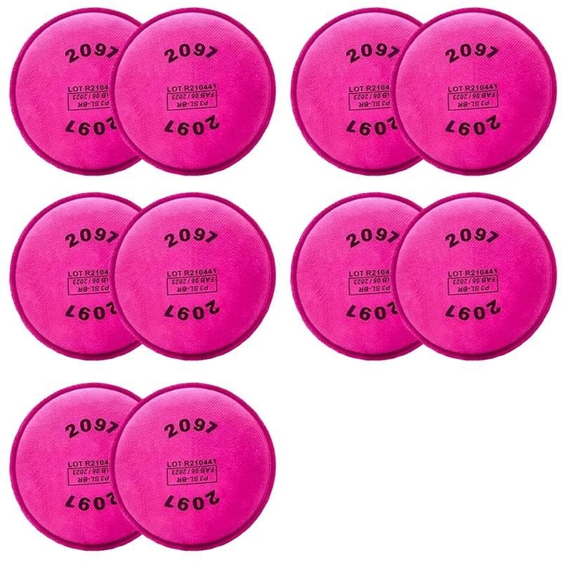 

Фильтр твердых частиц 2097, установлен на держателе фильтров 2097, сменный для серии 6000 6200 6800 7000 7502 FF-4, фильтры против пыли, розовый 2097-5Pack