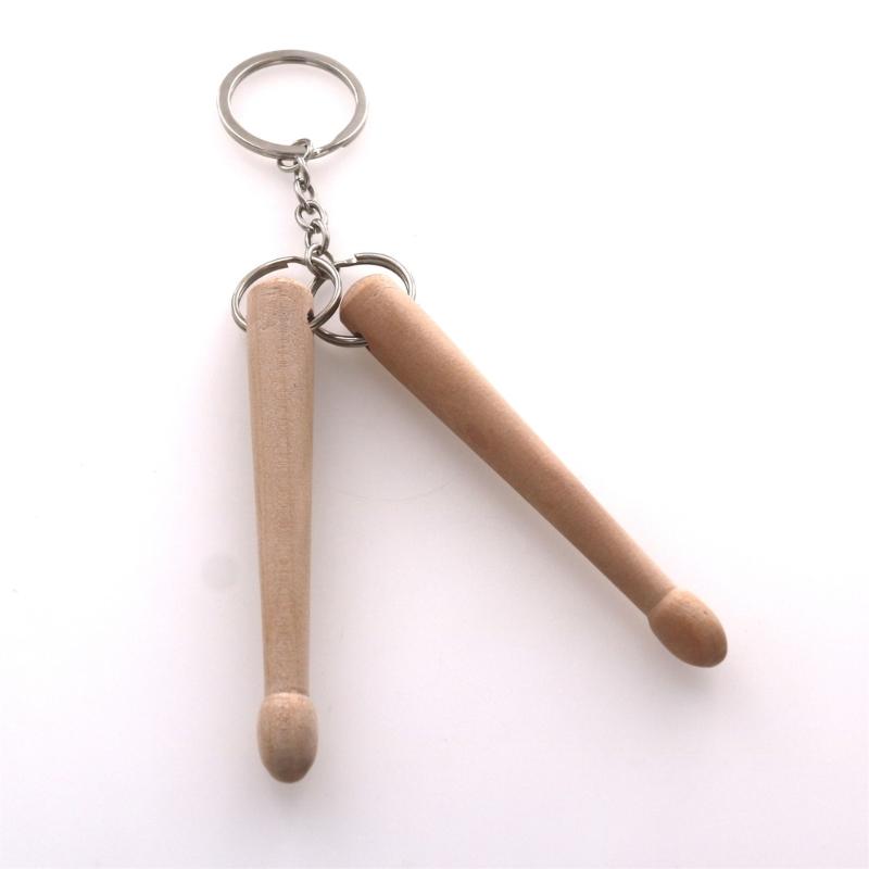 Portable Small Drumstick Keychains Charm Pendant Fashion Accessory For Drummers And Music Fan Parties Decoration