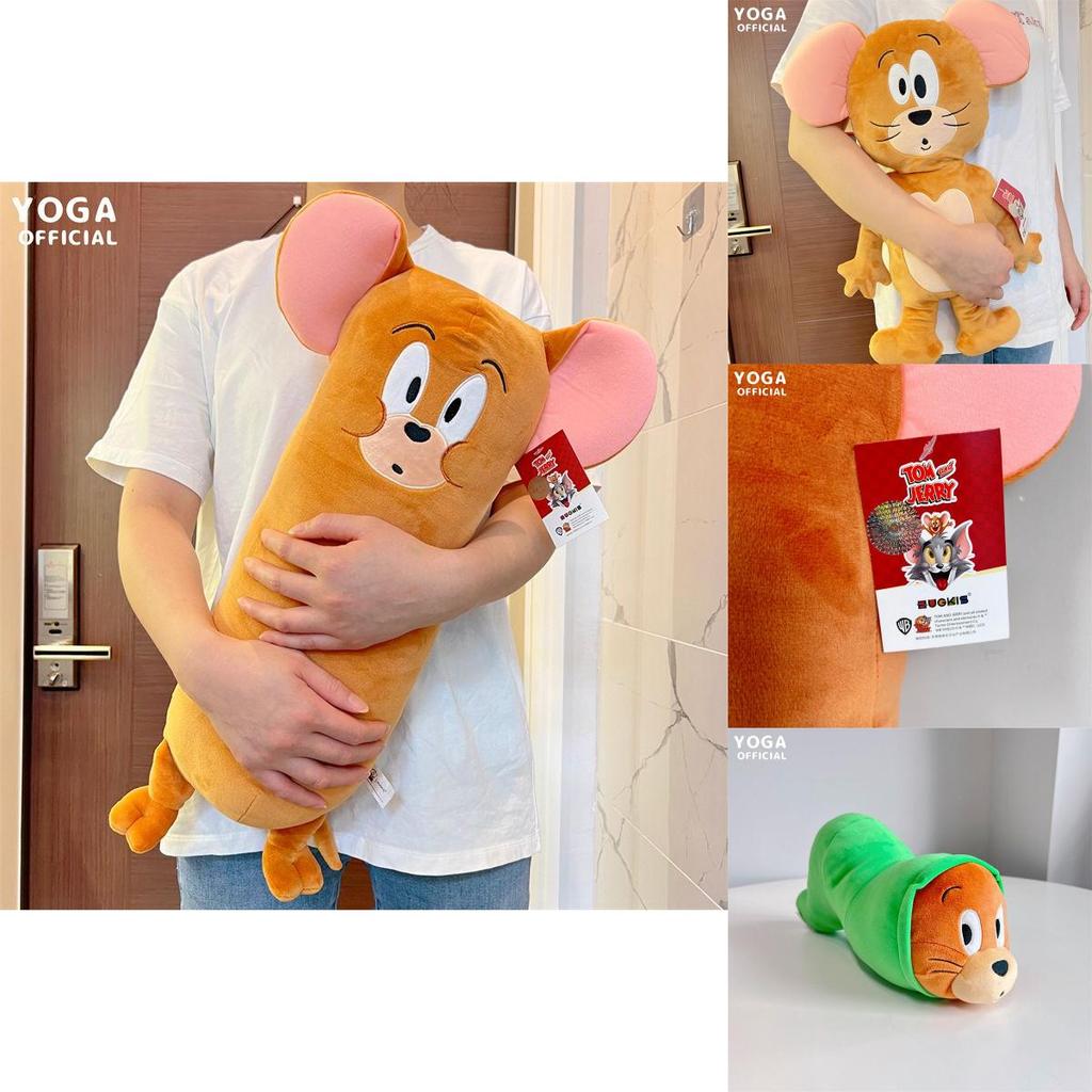 Adorable Tom And Jerry Deformed Plush Toy Doll Cuddly Cartoon Tom Cat Jerry Mouse Gift