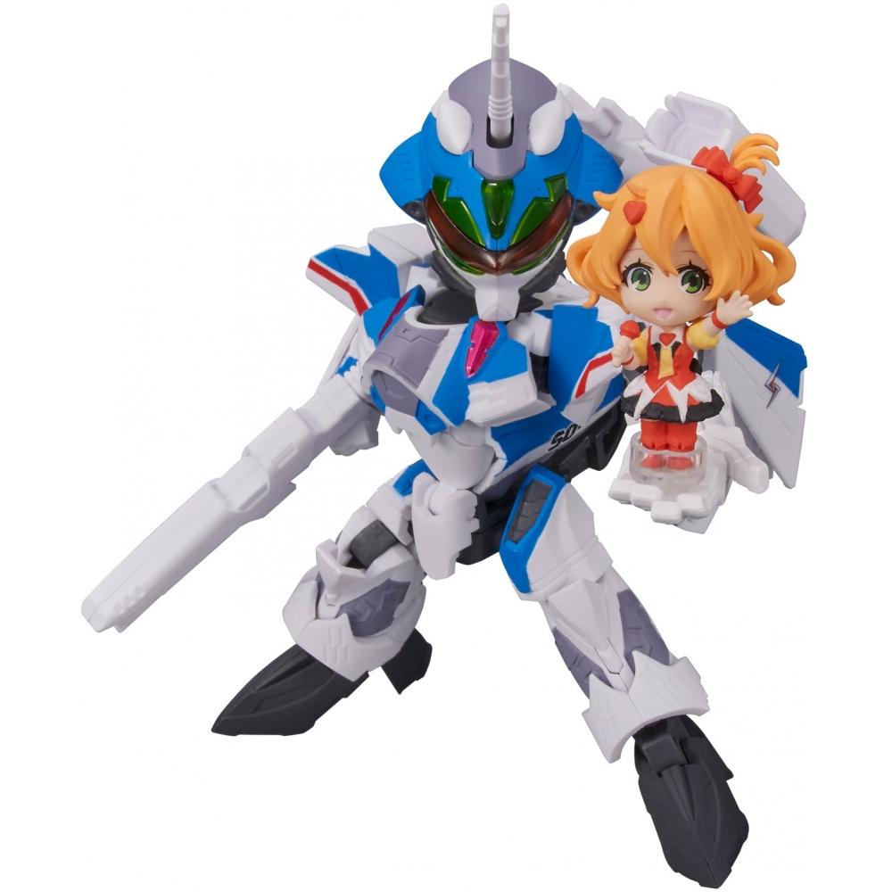 

Bandai Macross Delta Tiny Session Vf 31j Siegfried Машина Хаяте Іммельмана З Фрейєю Віон