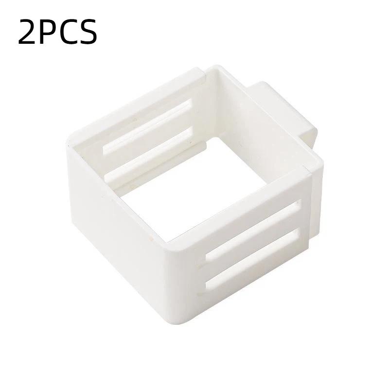 Practical Refrigerator Storage Basket 1/2/4PCS Side Door Fit Organizer for Home Kitchen Food Bag & Condiment Storage