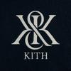 Kith Panelled Nelson Fashion Versatile Hooded Pullover Sweatshirt Men Sweatshirt Dark-Blue KHM032367-439