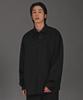 JHONNY WEST Cotton Mix Shirts [Over Fit] (Black)