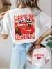 Family Summer Men's Women's Sally I'm Lightning Cars McQueen Graphic T-Shirt Accessories Fun Cotton Couple Top Kids T-Shirt