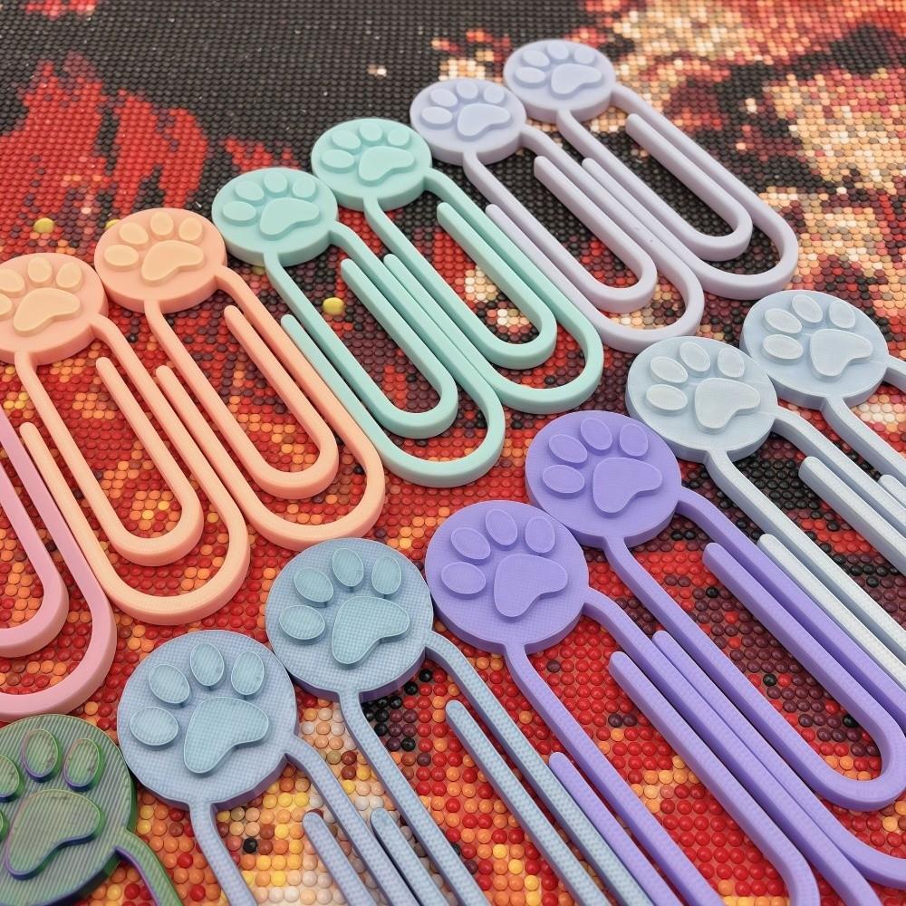 Cat Paw Diamond Painting Canvas Clips Cross Stitch Multi-Color Paper Cover Holder DIY Crafts Multifunction