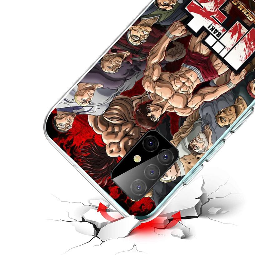 Baki the Grappler Original Anime Phone Case For Samsung Galaxy A52 A32 A22 A12 A51 A31 A50S A30S A20S A10S Note 20 Ultra 10 Plus