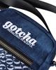 [Gatcha] Water-repellent Denim Mini Shoulder Bag Pouch 262G8511L Indigo F