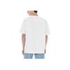 Calvin Klein Color Block Letter Print Comfortable Short Sleeve Crew Neck T-Shirt Men Tops White J400168-YAF