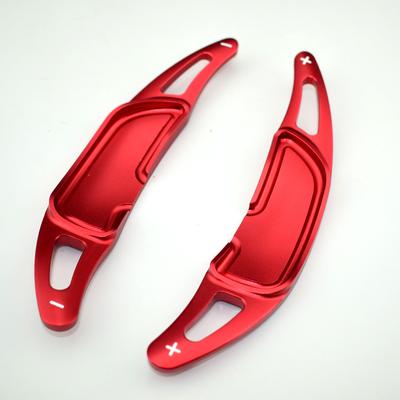 2 adet Kırmızı direksiyon Paddle Shifter Mercedes AMG A45 C43 C63 E63 E53 GLC63 GLE53