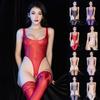 Breathable Jumpsuits Underwear Crothless Leotard Nightwear
