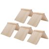 5 Pcs Solid Wood Perch Bird Cage Toy Wooden Parrot Stand Pigeon Supplies Bird Cage Accessory Wood Perch Play Stand Pigeon Roosts