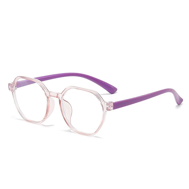 Cute Round Anti Blue Light Glasses for Kids High Quality Computer Eyewear Boy Girl Blue Light Blocking Children Eyeglasses