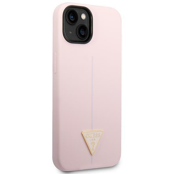 Guess Guhcp14Msltgu Iphone 14 Plus/ 15 Plus 6.7 Fioletowy/Purple Hardcase Silicone Triangle