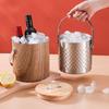 Double-Layer Stainless Steel Ice Bucket