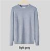 Trendy Harajuku Style Core-Spun Yarn Knitwear – Versatile No-Iron Round Neck Sweater