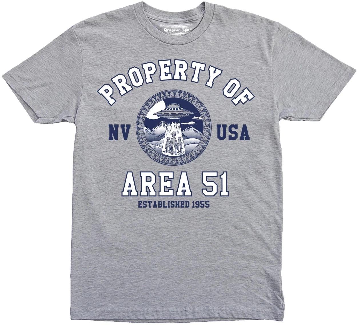 Area 51 T shirt, Property of Area 51 T shirt, UFO T shirt, Nevada T shirt, Alien M