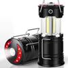 2 Pack Camping Lanterns Camping Accessories USB Rechargeable and Battery Powered 2-in-1 LED Lanterns, Hurricane Lights with Flashlight